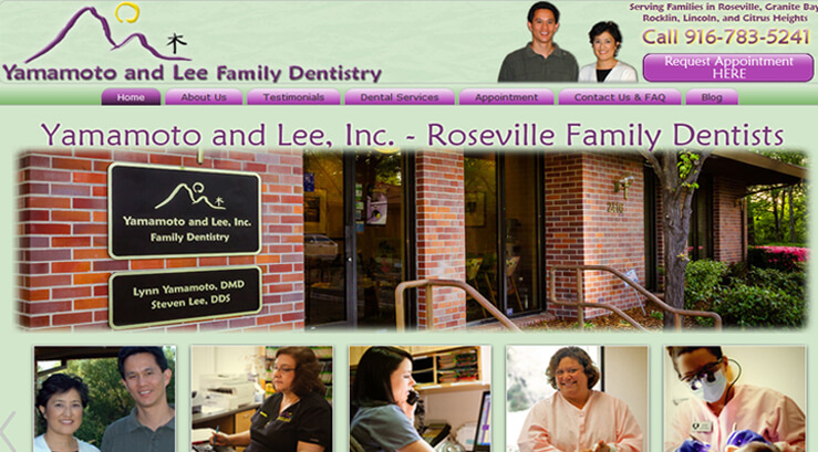 Redesigned Dentist Practice Web Site Increases User Engagement