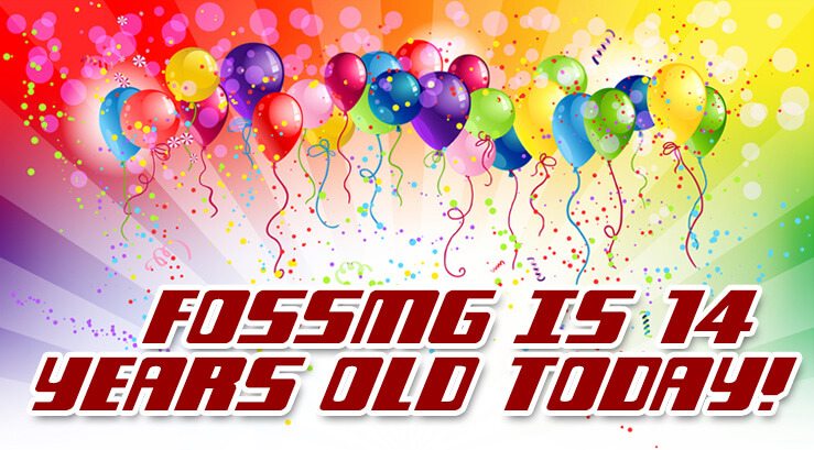 FOSSmg Turns 14 Years Old