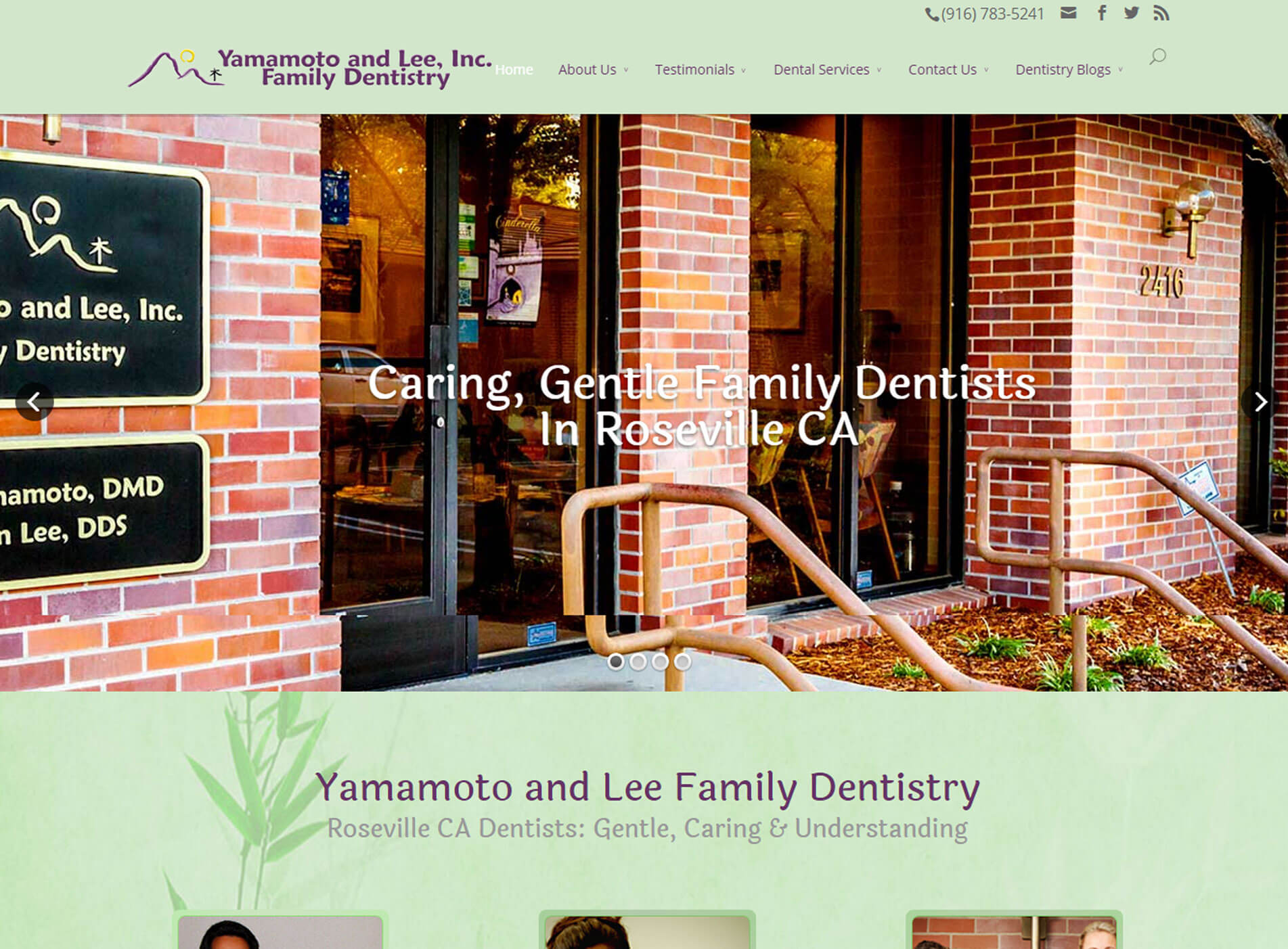 NEW DENTAL PRACTICE WEBSITE