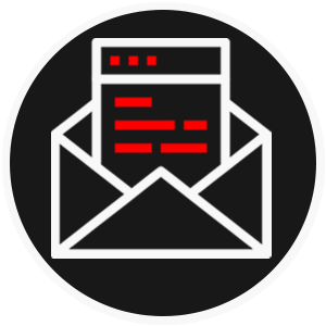 Email icon represents FOSSmg’s powerful, targeted email campaigns designed to drive engagement for Roseville and Sacramento.